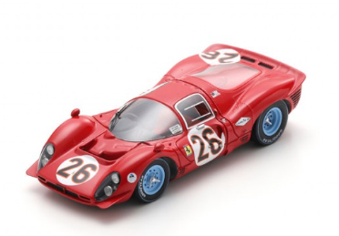 FERRARI 412P N°26 3rd 24H DAYTONA 1967 LOOK SMART 1/43°